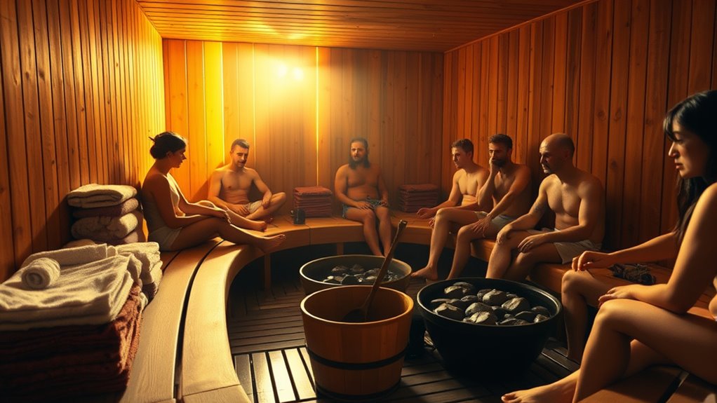 sauna etiquette ensures comfort