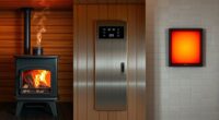 sauna heater comparison types