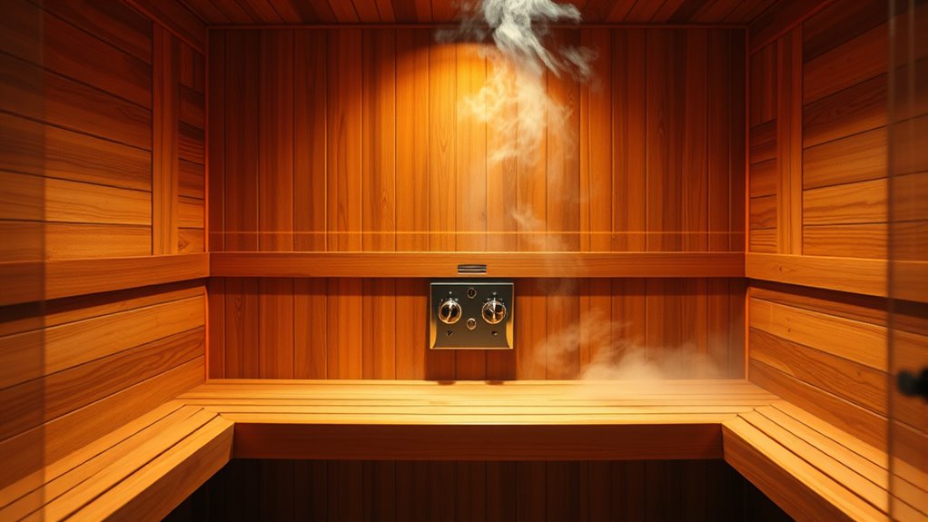 sauna humidity control integration