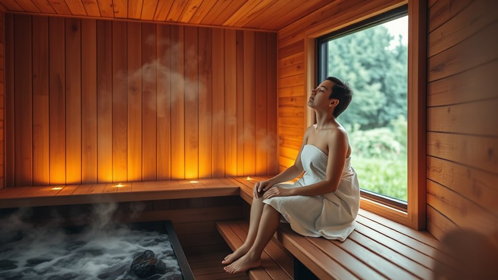 sauna improves blood pressure