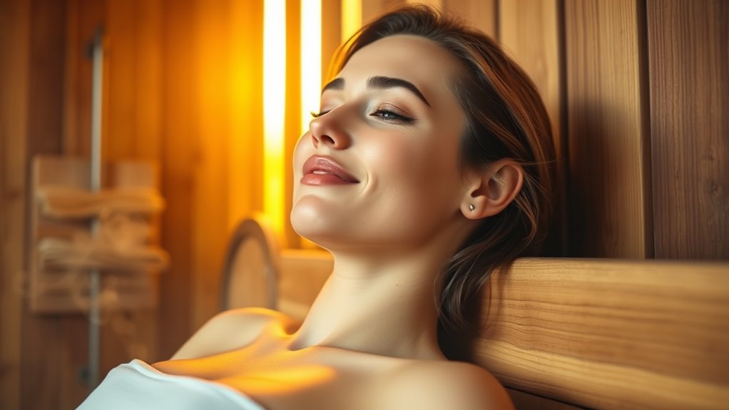 sauna improves skin health