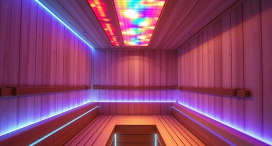 sauna led chromotherapy upgrade