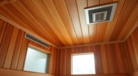 sauna ventilation system integration