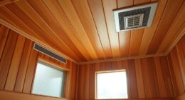 sauna ventilation system integration