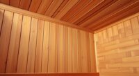 sauna wall panel installation