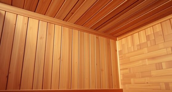sauna wall panel installation