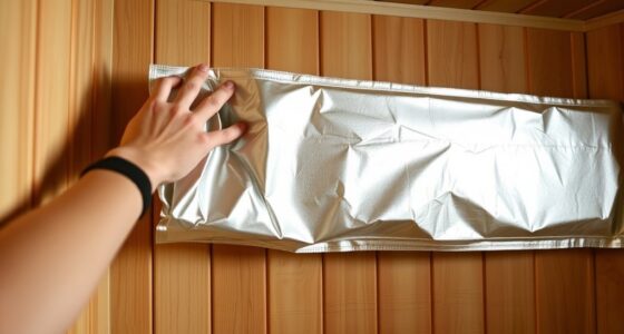 sauna wall vapor protection