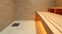 sauna waterproofing and drainage