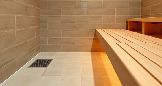 sauna waterproofing and drainage