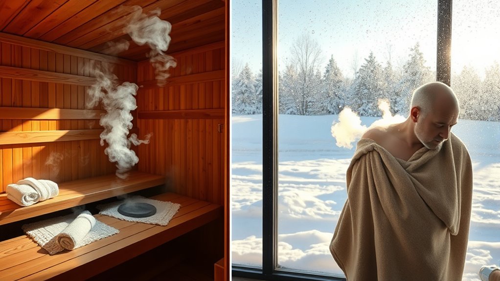 seasonal sauna cold protocols