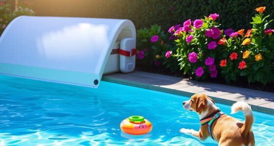 secure plunge pool access