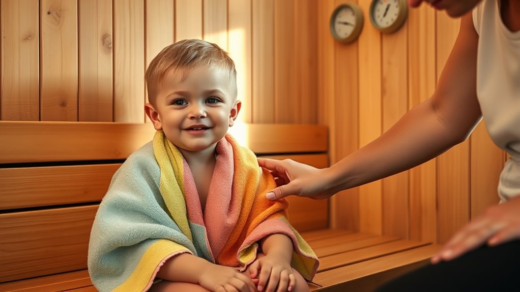 supervise children regulate temperature