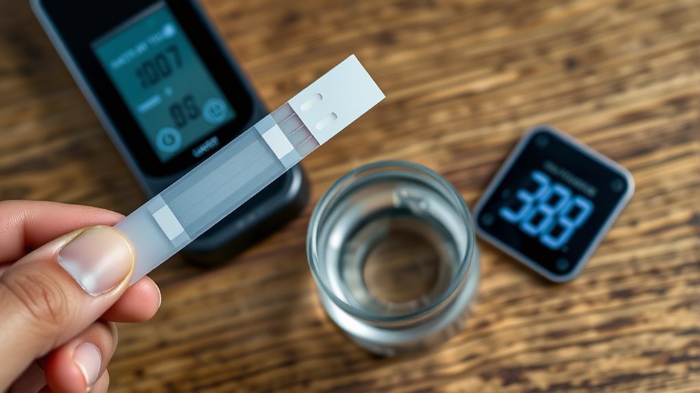 test strips versus digital meters