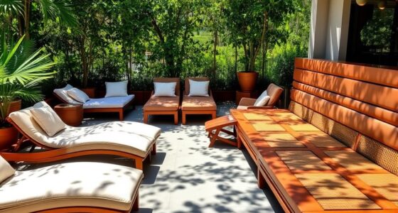 variety of comfortable seating