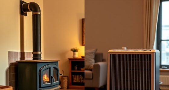 vent differences for heating