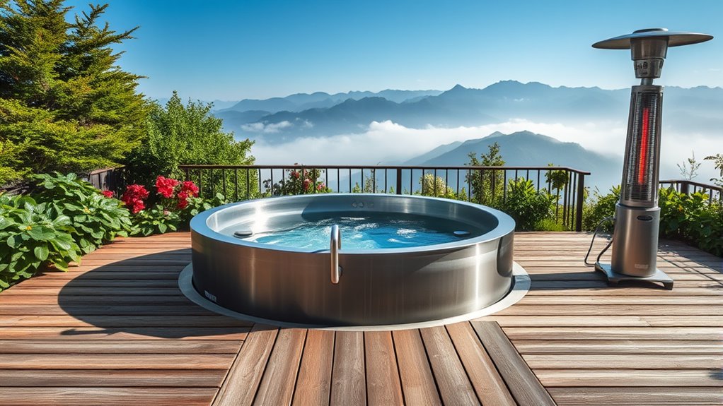 year round outdoor plunge safety