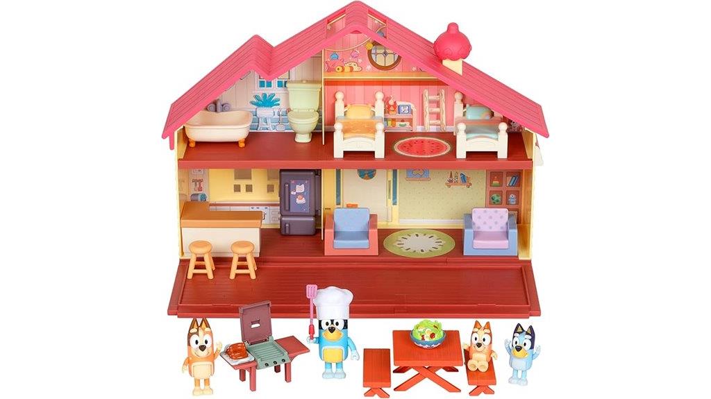 bluey family playhouse bundle