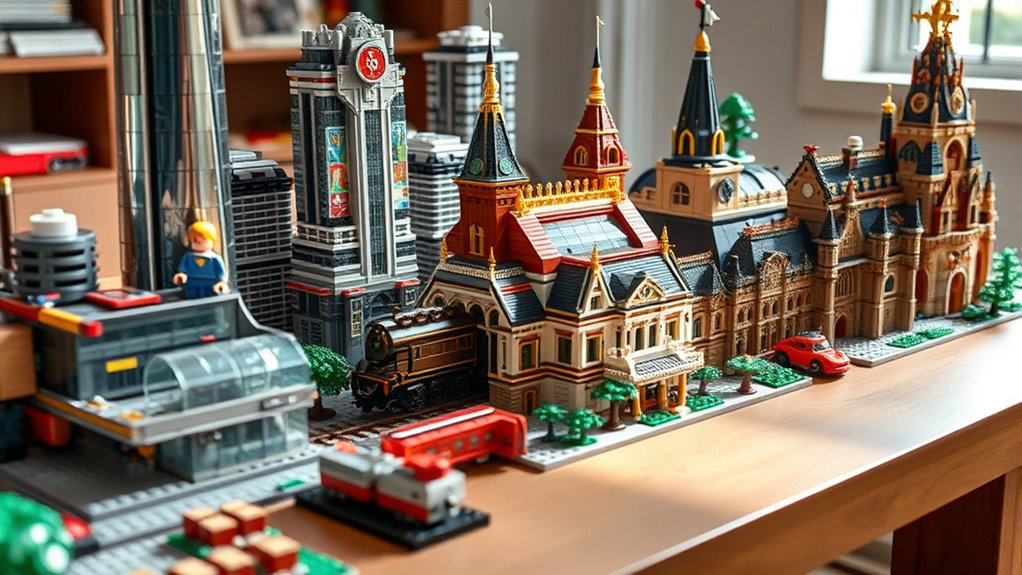 choosing complex artistic lego