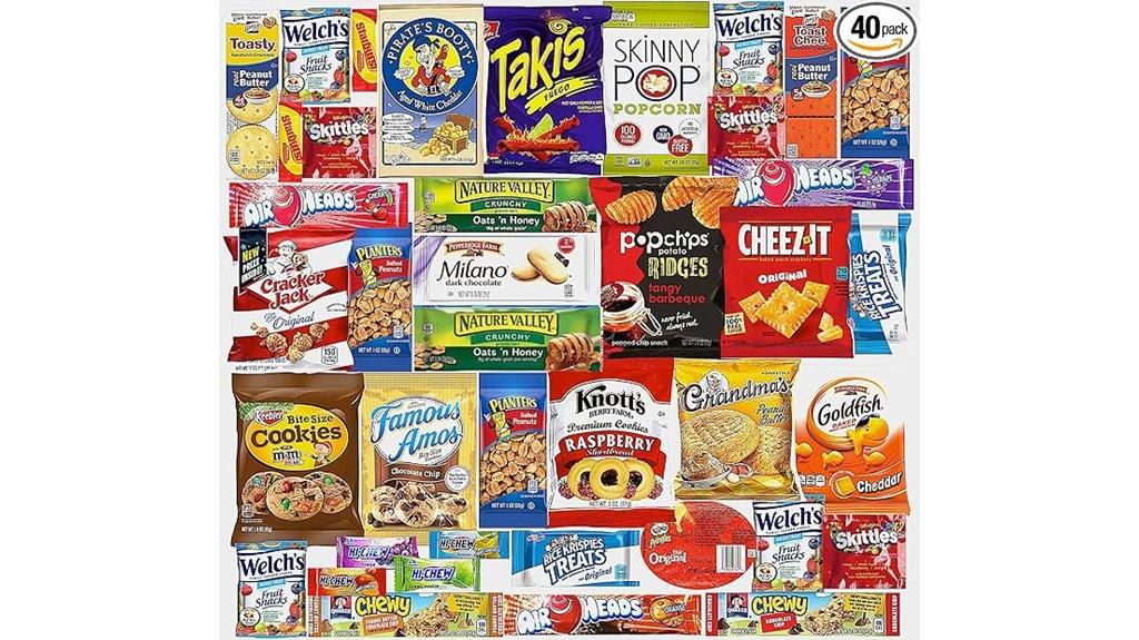forty snack pack bundle