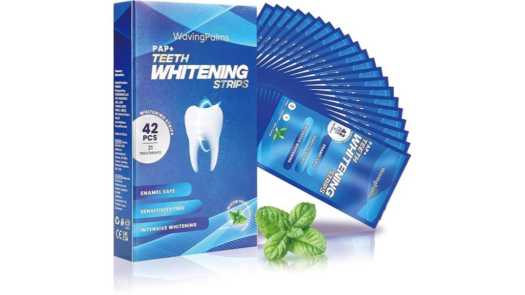 forty two professional whitening strips