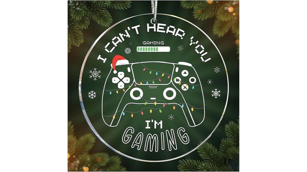 gaming christmas tree decorations