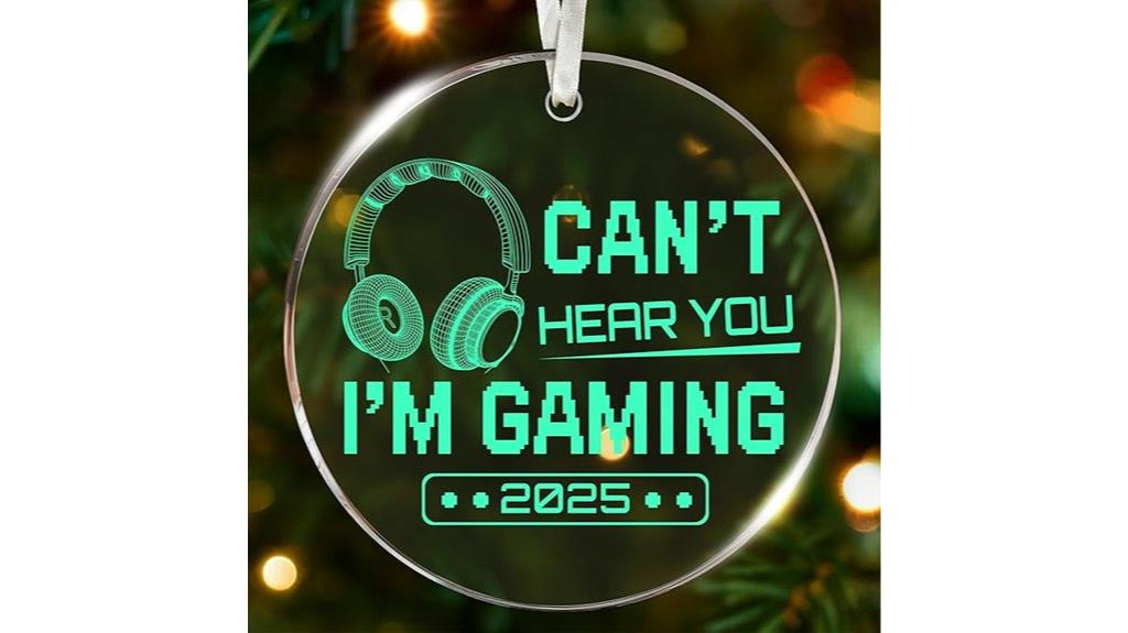 gaming themed christmas ornaments
