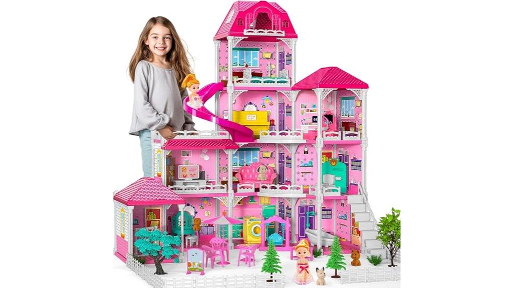girls doll house playset