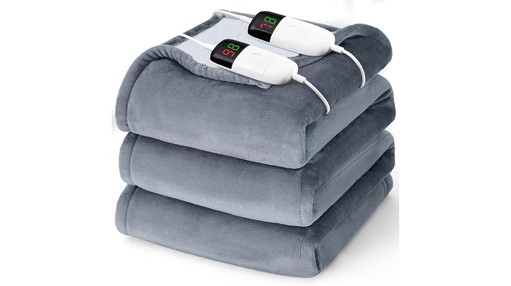 king size dual controls blanket