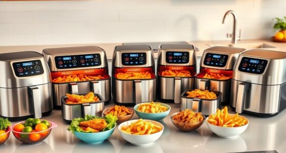 large family air fryers