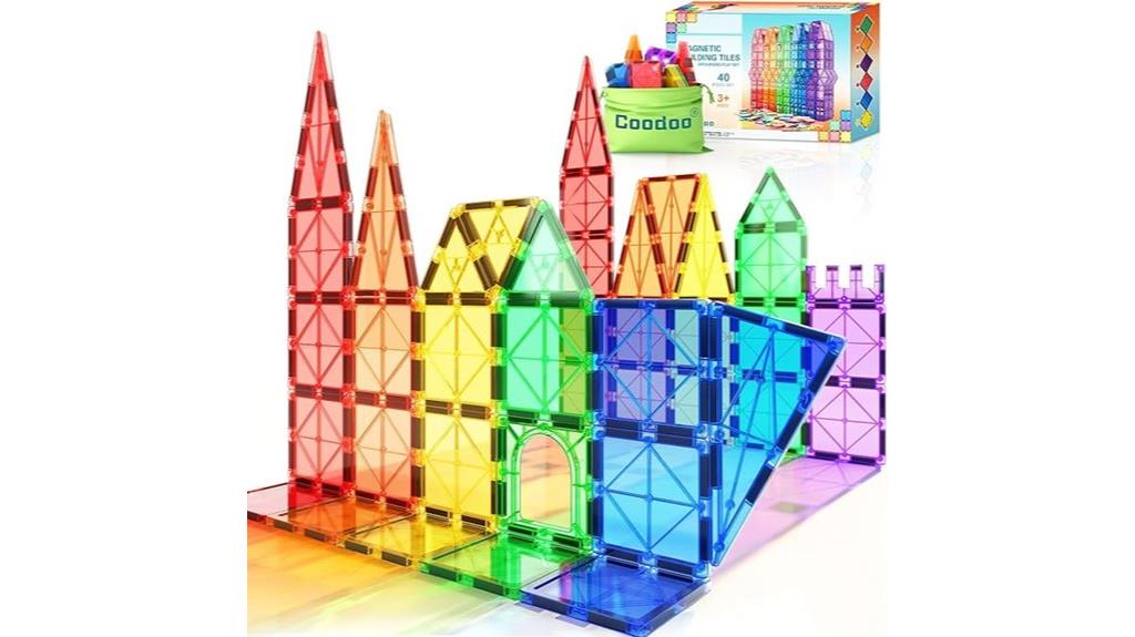magnetic tile building set