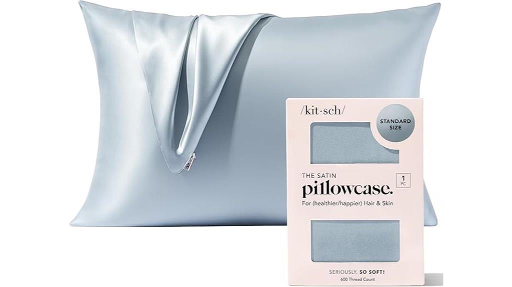 satin zipper pillowcase for hair
