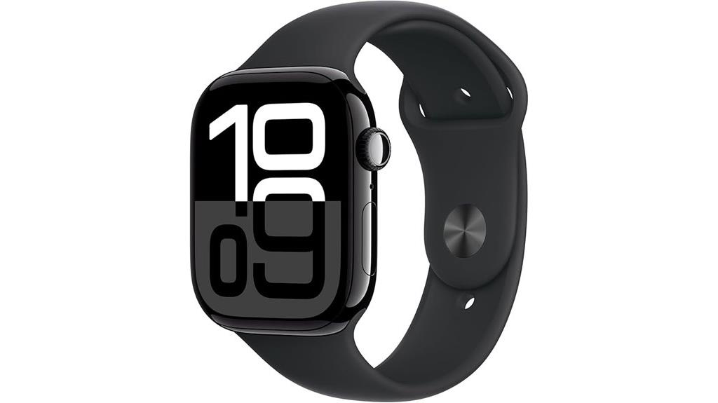 series 10 gps black aluminum