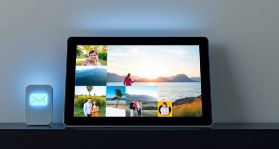 top email enabled digital frames