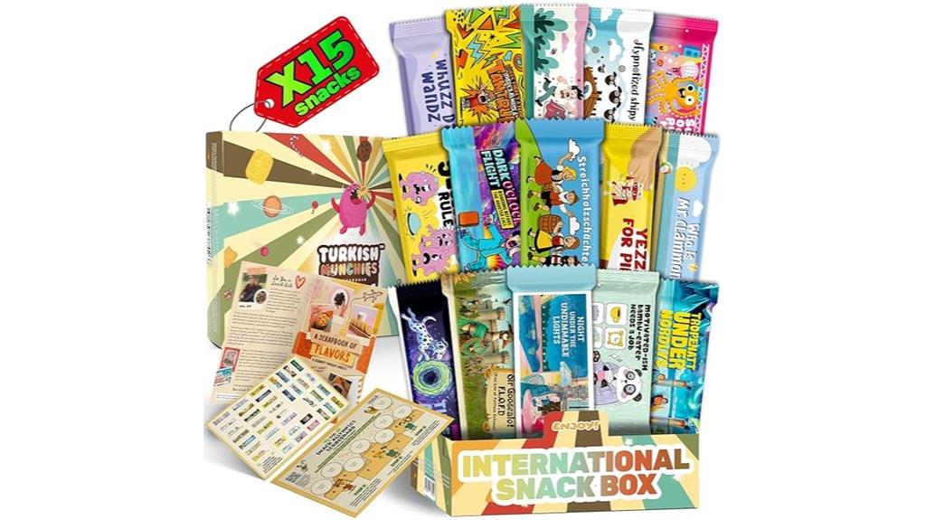 worldwide candy snack box