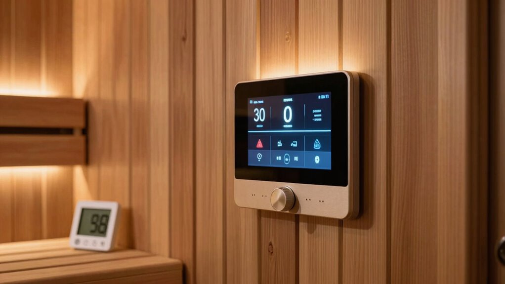 automated sauna temperature control