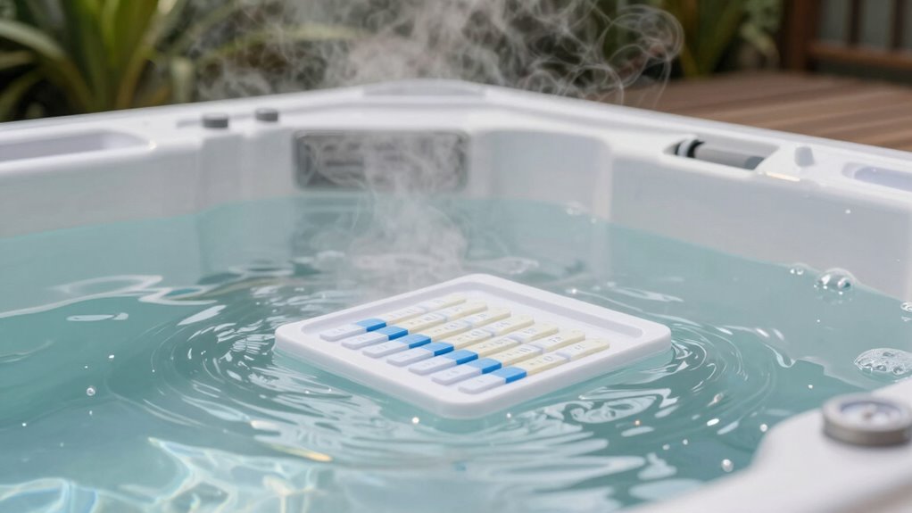 balanced water ensures safety