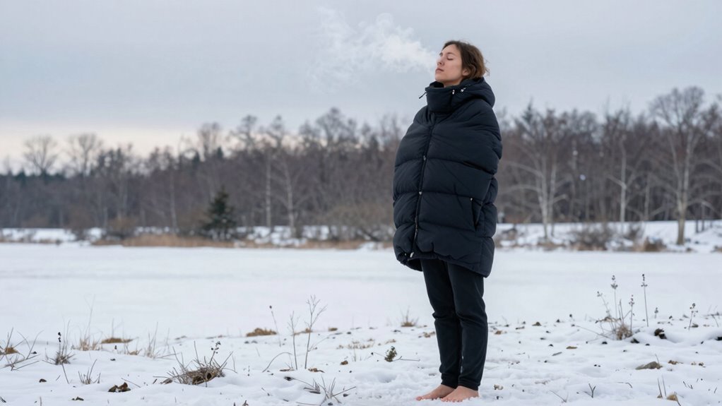 breathwork mitigates cold stress