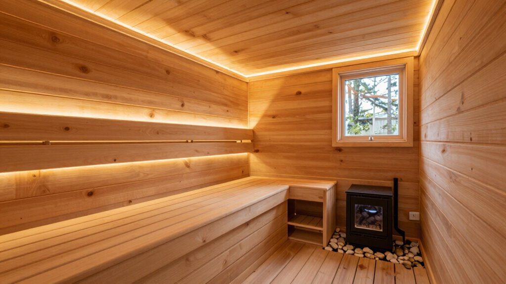 budget friendly small sauna