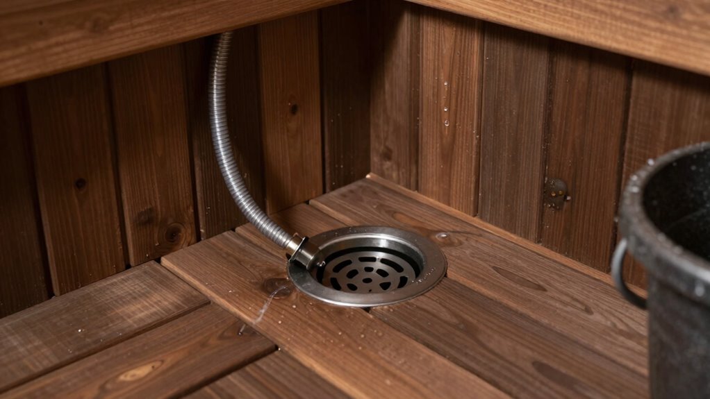 check drain and ventilation