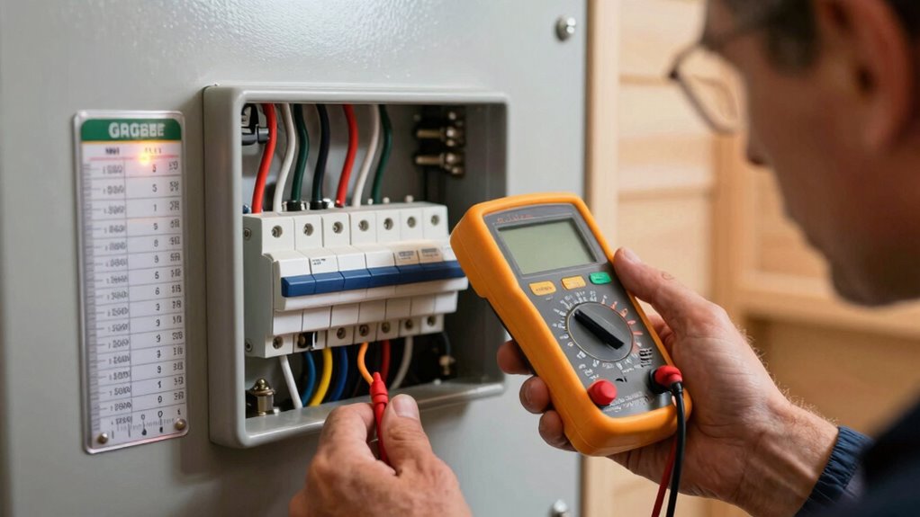 check inspect test reset