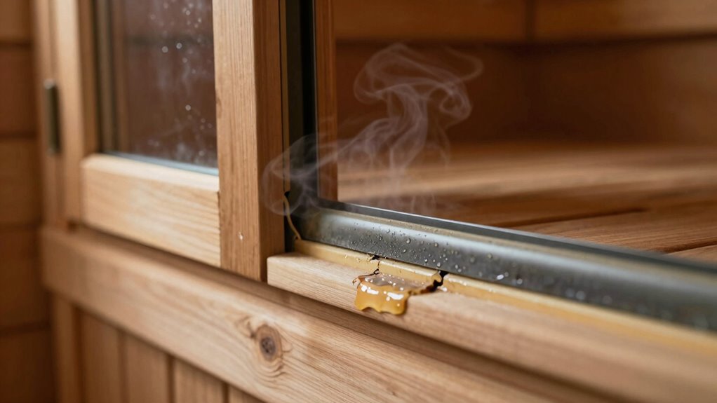 check sauna seal integrity