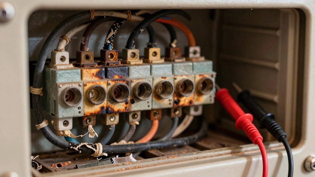 check wiring and thermostats