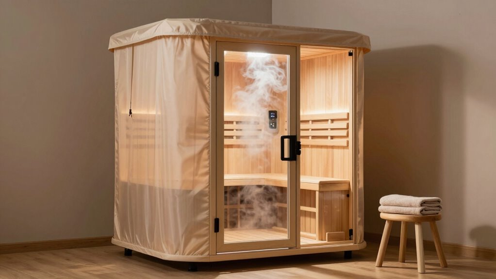 consistent mindful sauna routine