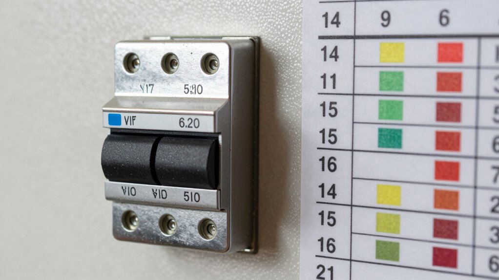 correct breaker size selection