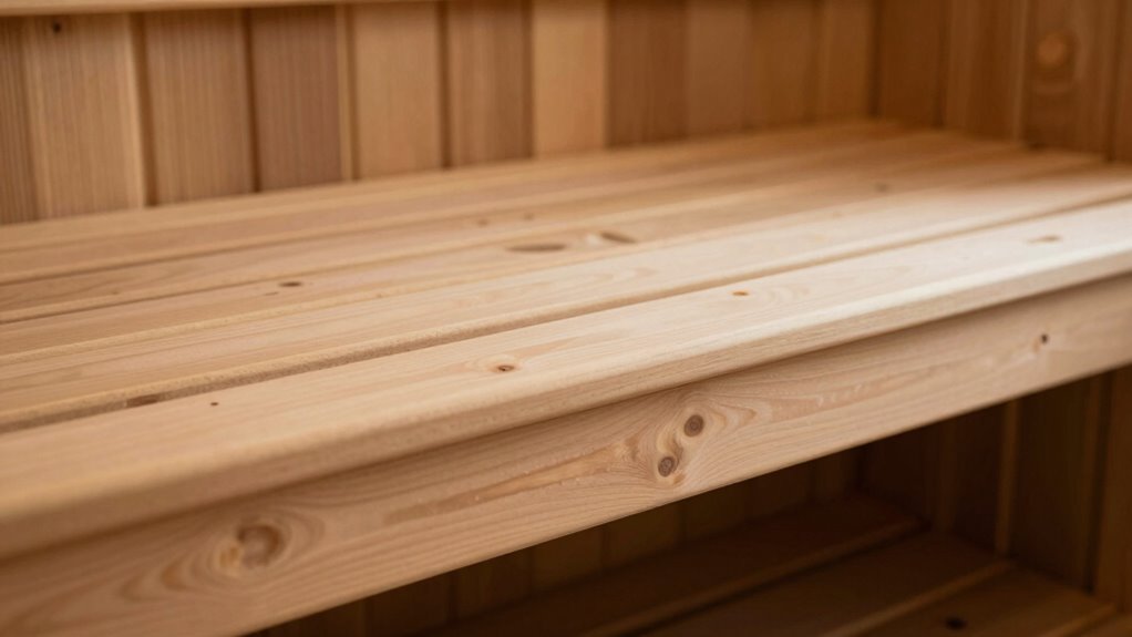 durable aesthetic sauna support slats