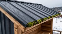 durable outdoor sauna roofs