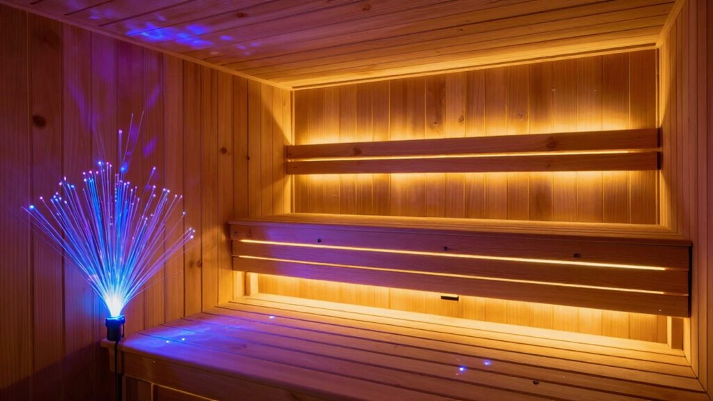 easy sauna lighting installation