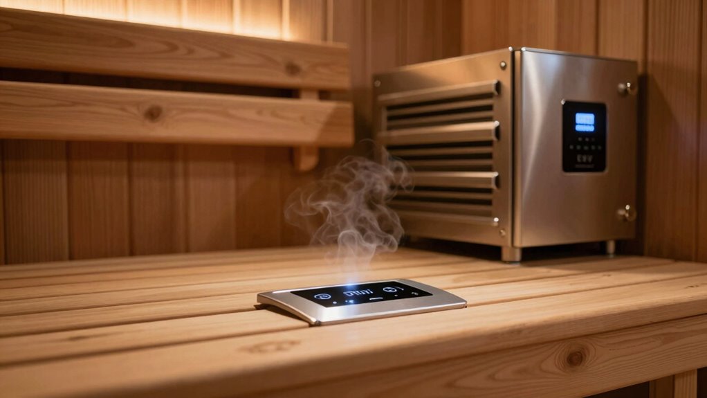 efficient balanced sauna ventilation