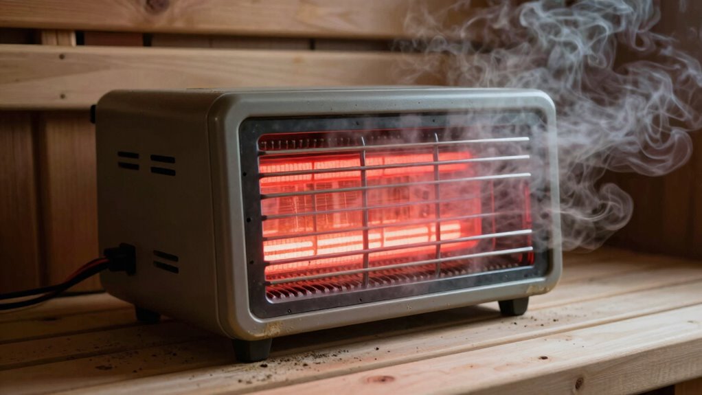 electrical issues hinder sauna heating