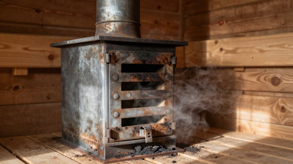 fix sauna draft leaks